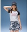 RHINESTONE VERTICAL LOGO RAGLAN S/S BABY TEE
