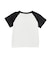 RHINESTONE VERTICAL LOGO RAGLAN S/S BABY TEE
