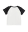 RHINESTONE VERTICAL LOGO RAGLAN S/S BABY TEE