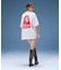 SPRAY FACE S/S BIG TEE DRESS
