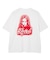 SPRAY FACE S/S BIG TEE DRESS