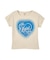 FADED HEART SPRAY LOGO S/S BABY TEE