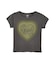 FADED HEART SPRAY LOGO S/S BABY TEE