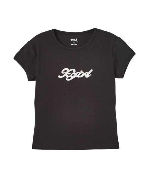 GEL LOGO S/S BABY TEE｜エックスガールの通販｜&mall（アンドモール