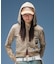 LEOPARD COMPACT ZIP UP HOODIE