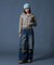 LEOPARD COMPACT ZIP UP HOODIE