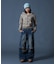 LEOPARD COMPACT ZIP UP HOODIE