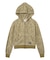 LEOPARD COMPACT ZIP UP HOODIE