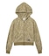 LEOPARD COMPACT ZIP UP HOODIE