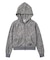 LEOPARD COMPACT ZIP UP HOODIE