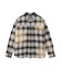 BLEACHED PLAID L/S SHIRT