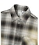 BLEACHED PLAID L/S SHIRT