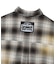 BLEACHED PLAID L/S SHIRT