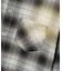 BLEACHED PLAID L/S SHIRT