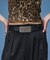PLATE LOGO BUCKLE BELT