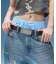 PLATE LOGO BUCKLE BELT