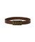 PLATE LOGO BUCKLE BELT