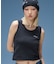 METAL NAME LOGO TANK TOP