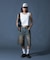 METAL NAME LOGO TANK TOP