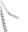 RHINESTONE CURSIVE LOGO NECKLACE