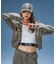 RHINESTONE LOGO DENIM CAP