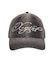 RHINESTONE LOGO DENIM CAP