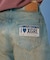 WAXED DENIM SHORTS