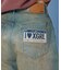 WAXED DENIM SHORTS