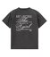 FADED MESSAGE AND SCRIPT LOGO S/S TEE