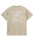 FADED MESSAGE AND SCRIPT LOGO S/S TEE