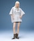 FADED I LOVE X-GIRL S/S BIG TEE DRESS