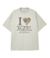 FADED I LOVE X-GIRL S/S BIG TEE DRESS