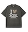 FADED I LOVE X-GIRL S/S BIG TEE DRESS
