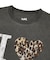 FADED I LOVE X-GIRL S/S BIG TEE DRESS