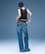 RELAX FIT DENIM PANTS