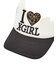 I LOVE X-GIRL TRUCKER CAP