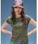 RHINESTONE DECORATIVE SCRIPT LOGO S/S BABY TEE