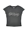 RHINESTONE DECORATIVE SCRIPT LOGO S/S BABY TEE
