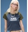 NYC MILLS LOGO RAGLAN S/S BABY TEE