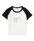 NYC MILLS LOGO RAGLAN S/S BABY TEE