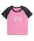 NYC MILLS LOGO RAGLAN S/S BABY TEE