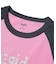 NYC MILLS LOGO RAGLAN S/S BABY TEE