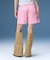 STRIPED RHINESTONE SHORTS