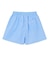 STRIPED RHINESTONE SHORTS