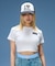 CHENILLE EMBROIDERED XG LOGO S/S BABY TEE