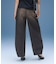 TUCK WIDE LEG DENIM PANTS