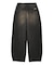 TUCK WIDE LEG DENIM PANTS