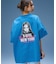 FACE AND SCRIPT MIX LOGO S/S BIG TEE DRESS