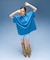 FACE AND SCRIPT MIX LOGO S/S BIG TEE DRESS