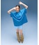 FACE AND SCRIPT MIX LOGO S/S BIG TEE DRESS